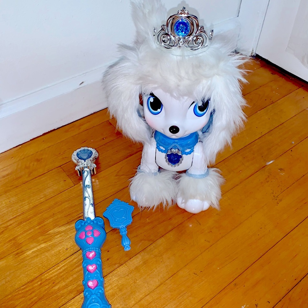 Pumpkin Cinderella puppy robot puppy!